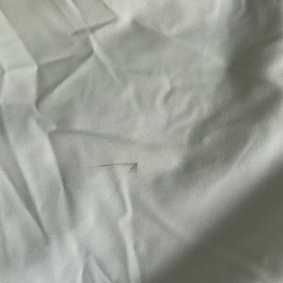 Men's GOAT White Shorts with Embroidered Flag - Picture 3 of 6